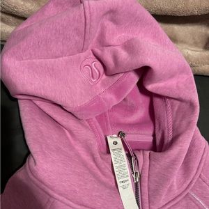 Lululemon Pink Half Zip Scuba